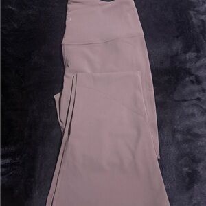 High-Waisted Taupe Leggings